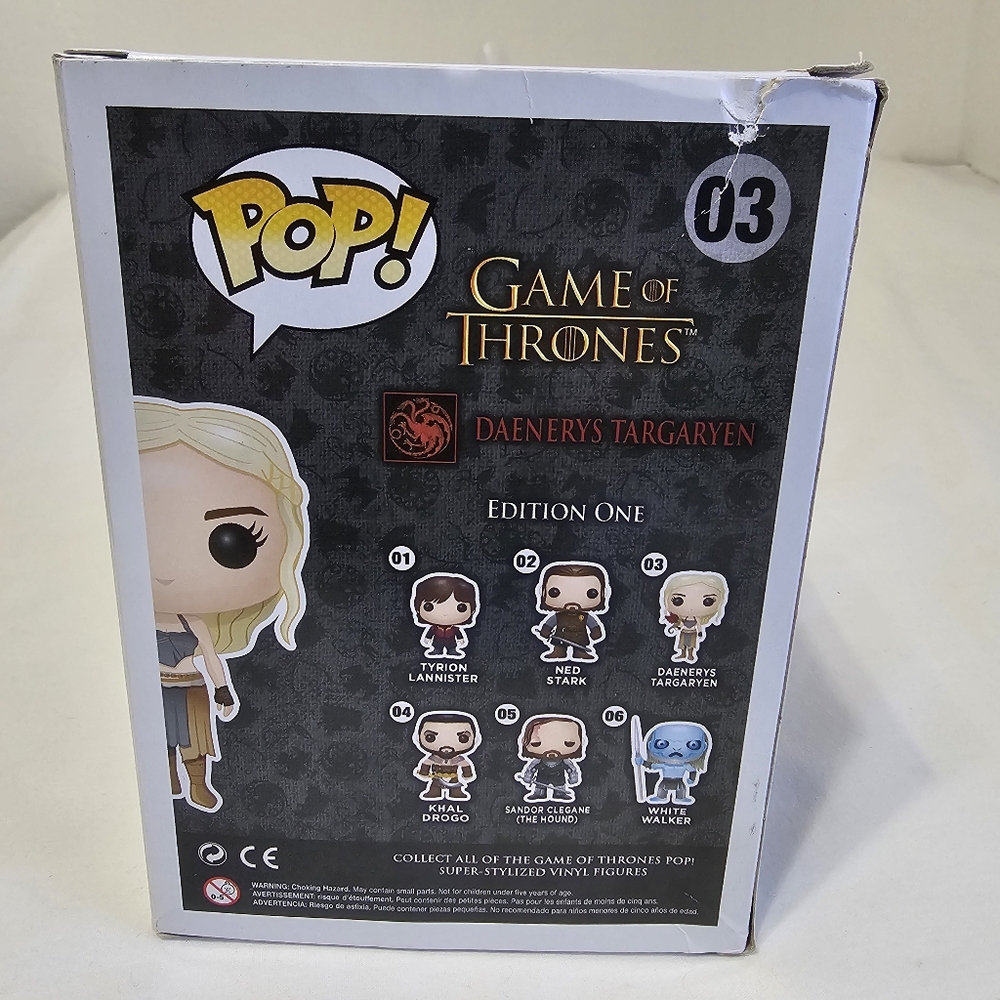 Funko Pop! Daenerys Targaryen #03 – Game of Thrones (Edition One) - Picture 2 of 6